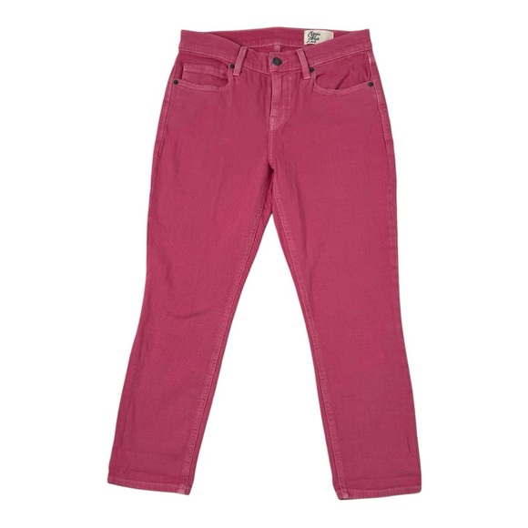 Cosmic Blue Love Red Pink Jeans Size 28 - Picture 2 of 5